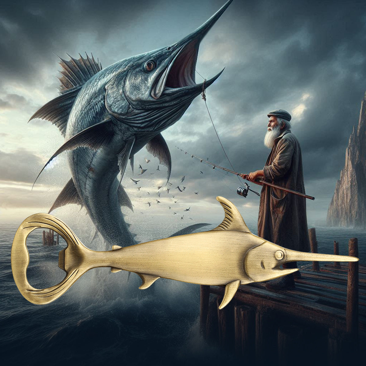 Swordfish Bottle Opener