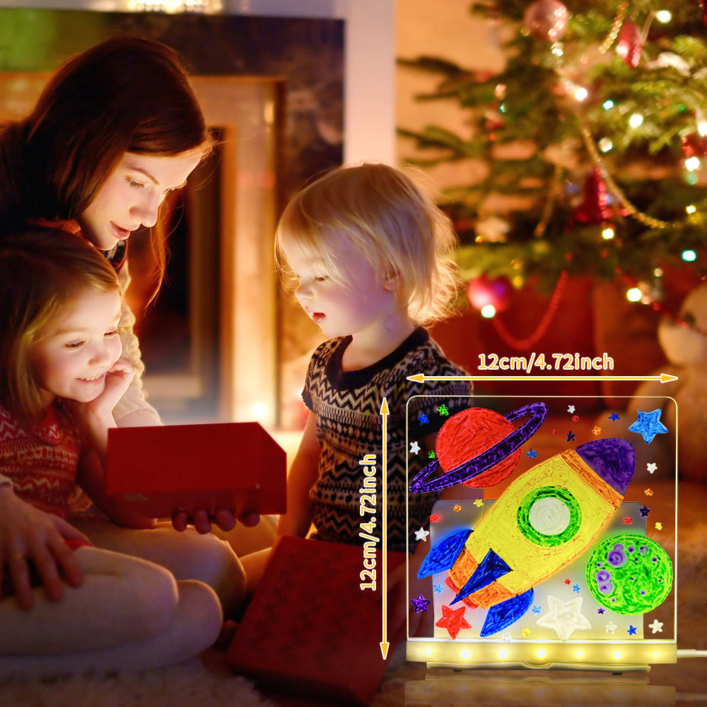 Light-Up Acrylic Message Board