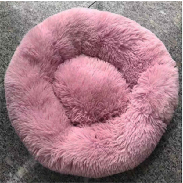 Plush Donut Pet Bed