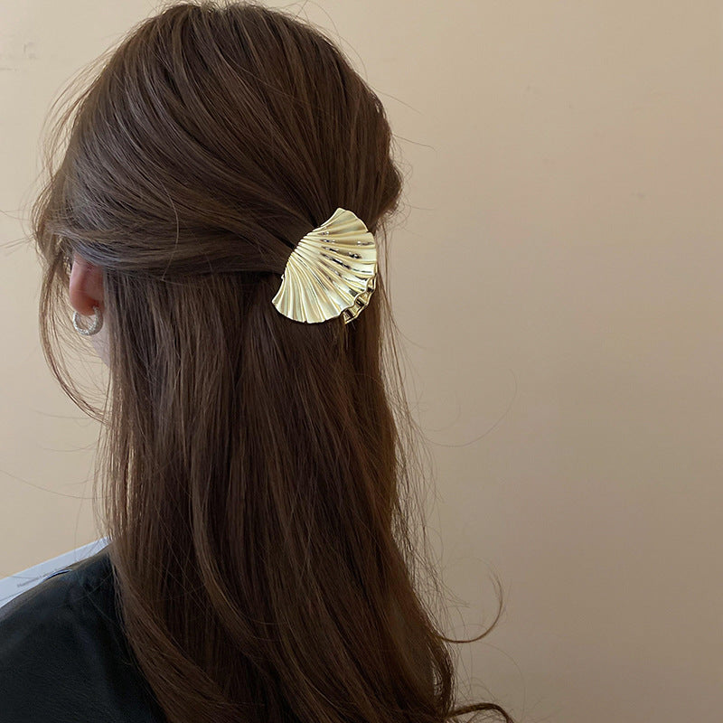 Seashell Metal Hair Claw