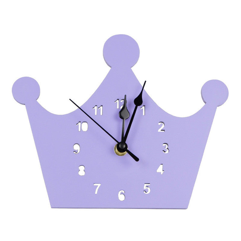 Wooden Cartoon Wall Clock