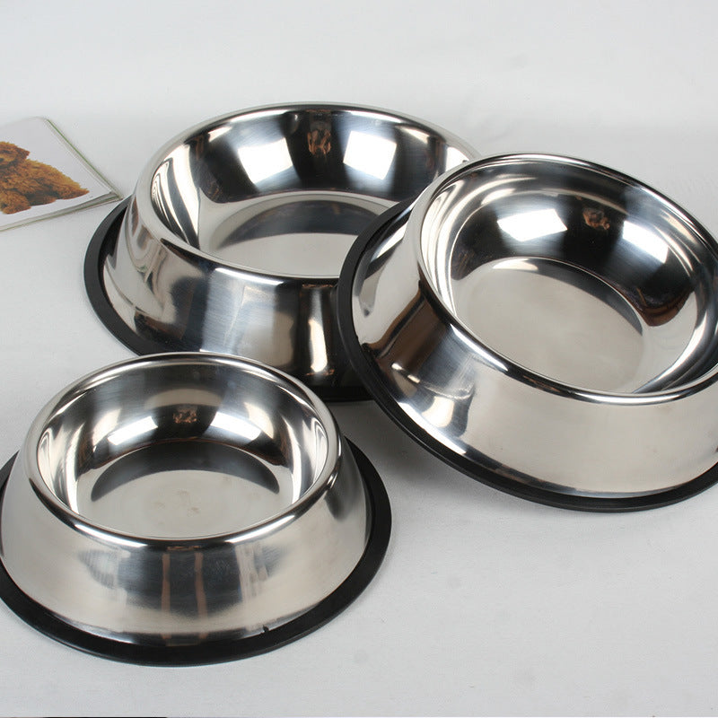 Stainless Steel Pet Bowls (2-Pack)