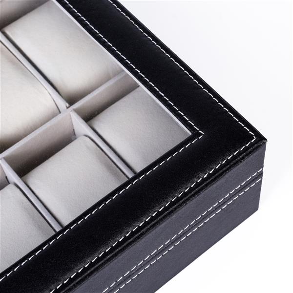 12-Slot Watch Display Box