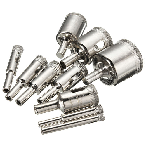 15-Piece Diamond Hole Saw Set