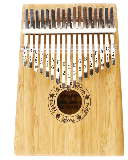 Mahogany Kalimba Thumb Piano