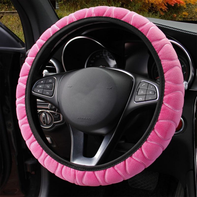 Plush Steering Wheel Cover