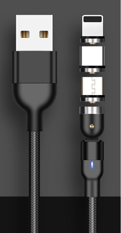 Rotating Magnetic Charging Cable
