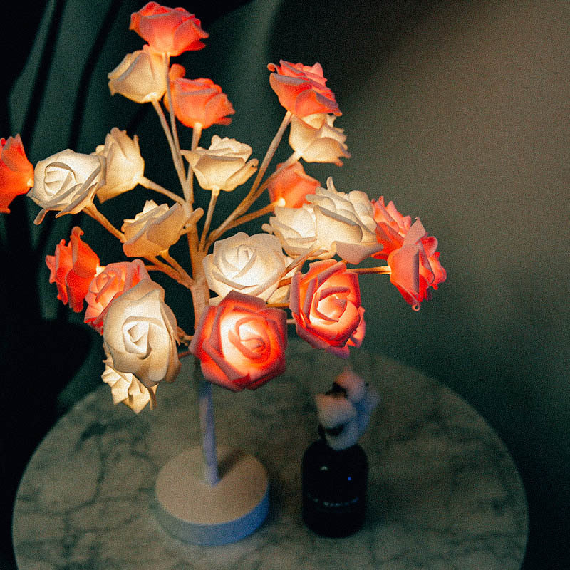 Rose Bonsai Tree Lamp