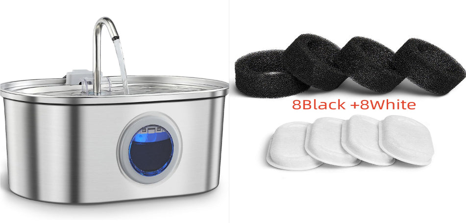 Stainless Steel Pet Water Fountain
