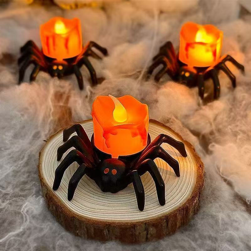 Light-Up Halloween Spider Decoration