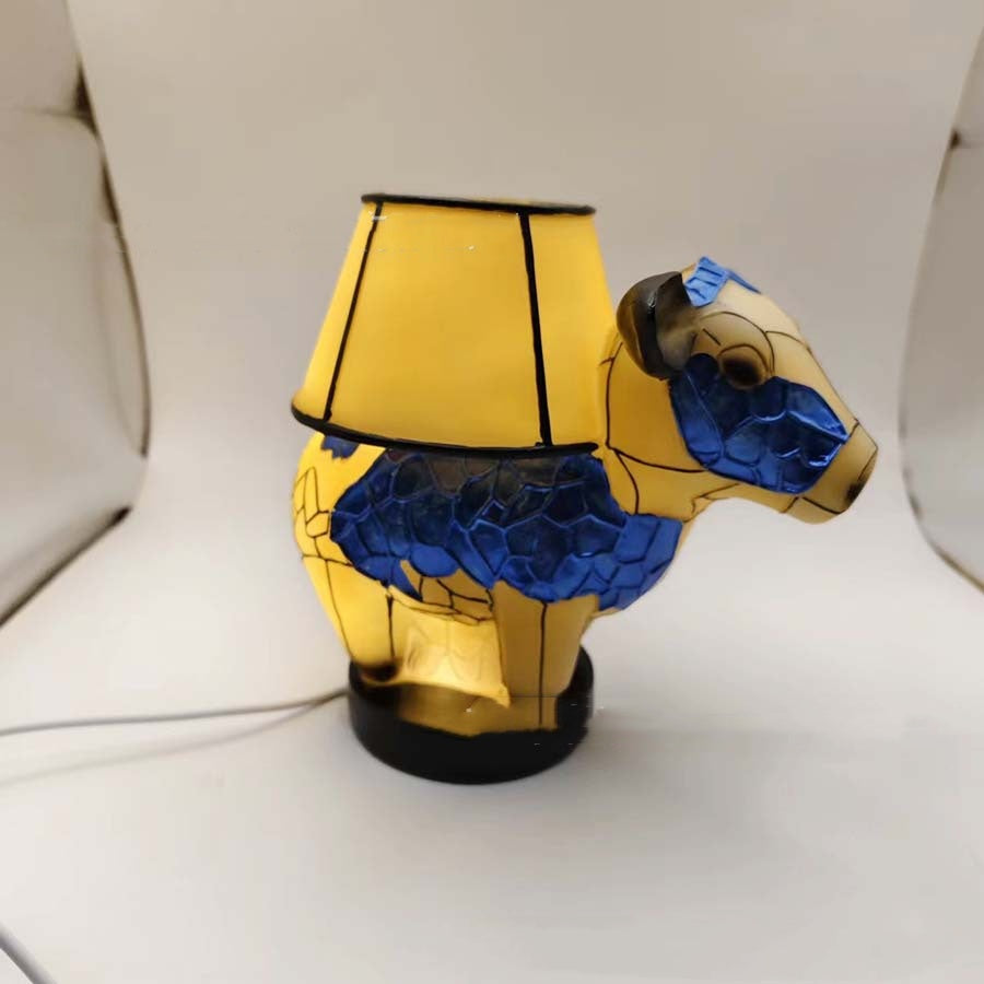 Flower Cow Table Lamp