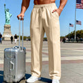 Men's Knit Straight-Leg Joggers