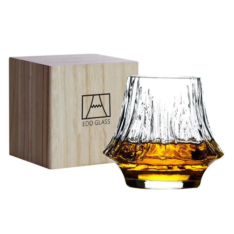 Mount Fuji Whiskey Glass