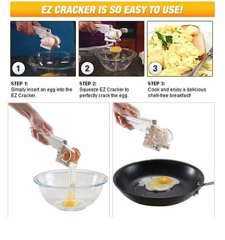 Handheld Egg Cracker & Separator