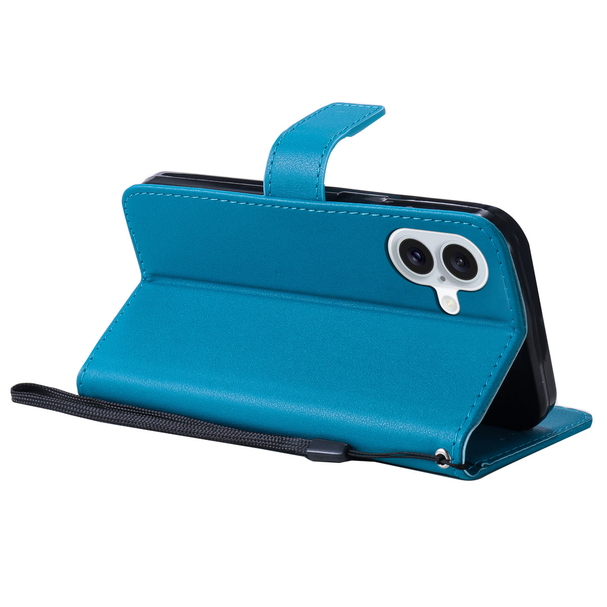 Leather Flip Wallet Case