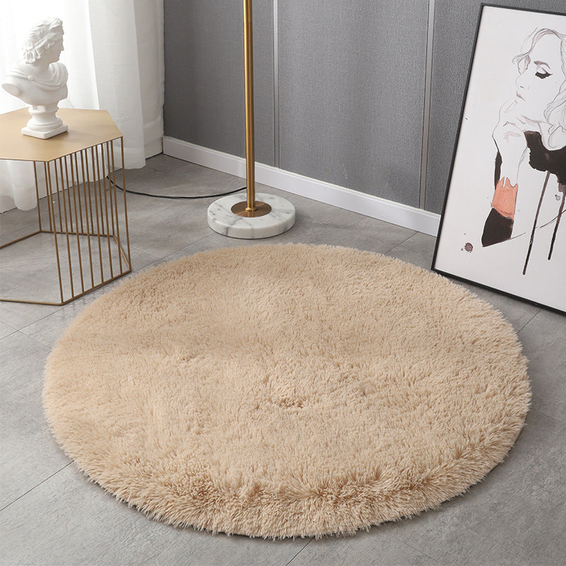 Fluffy Round Chair Cushion