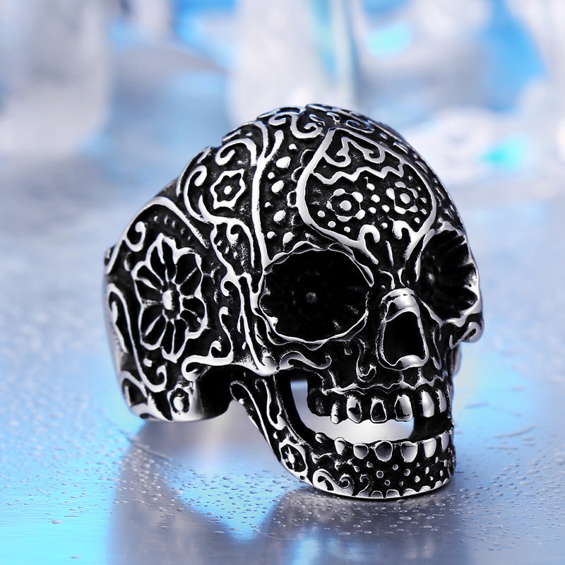 Punk Skull Ring