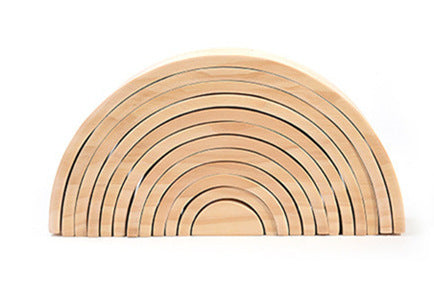 Wooden Rainbow Stacker