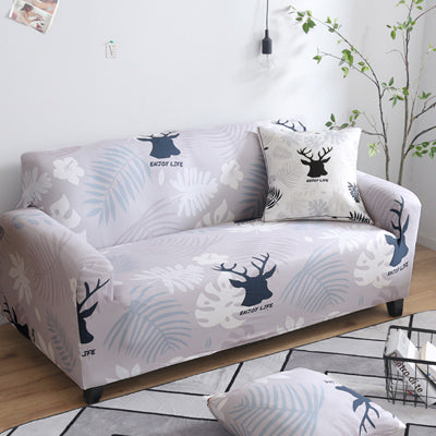 Printed Stretch Sofa Slipcover