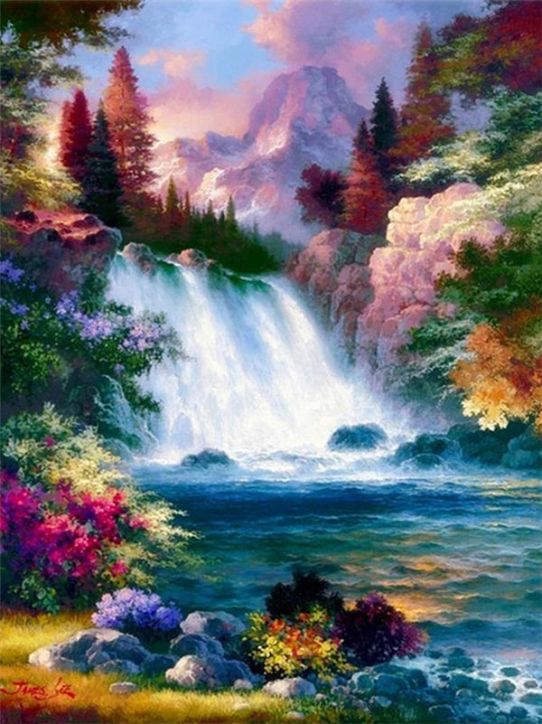 Waterfall Diamond Painting Kit
