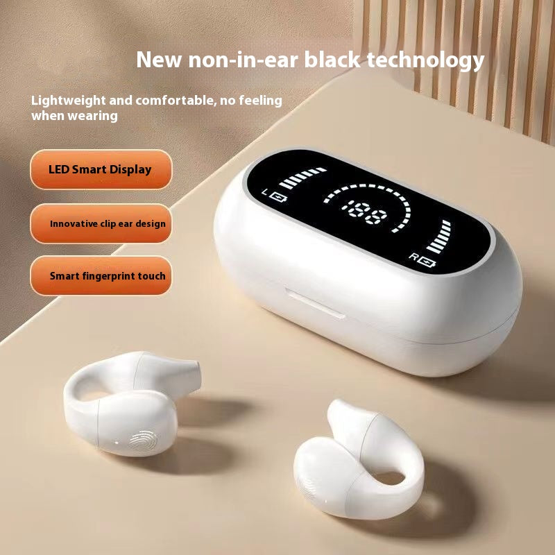 Open-Ear Clip Wireless Earbuds