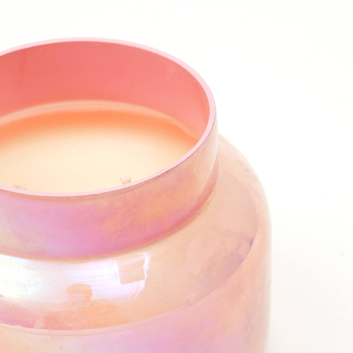 Pink Lustre Scented Candle Jar