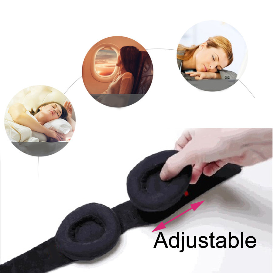 Contoured 3D Sleep Mask