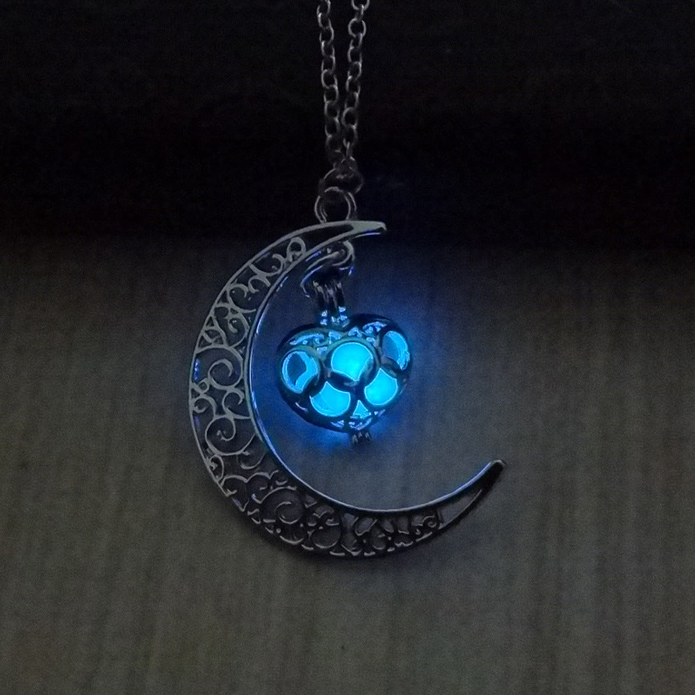 Glow-in-the-Dark Pendant Necklace