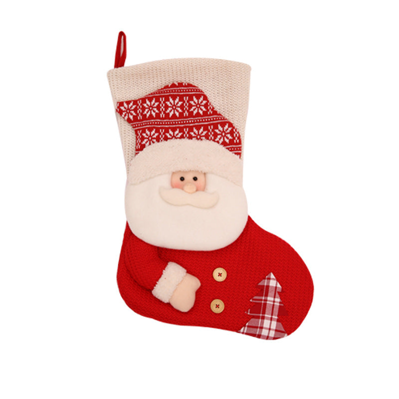Big Knit Christmas Stocking