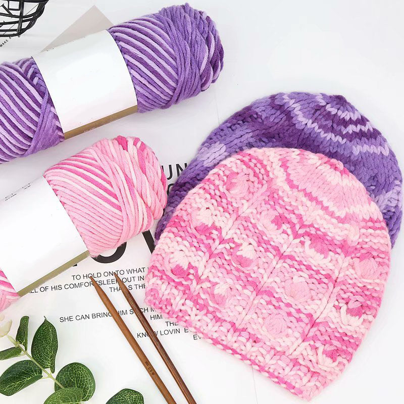 Gradient Milk Cotton Yarn