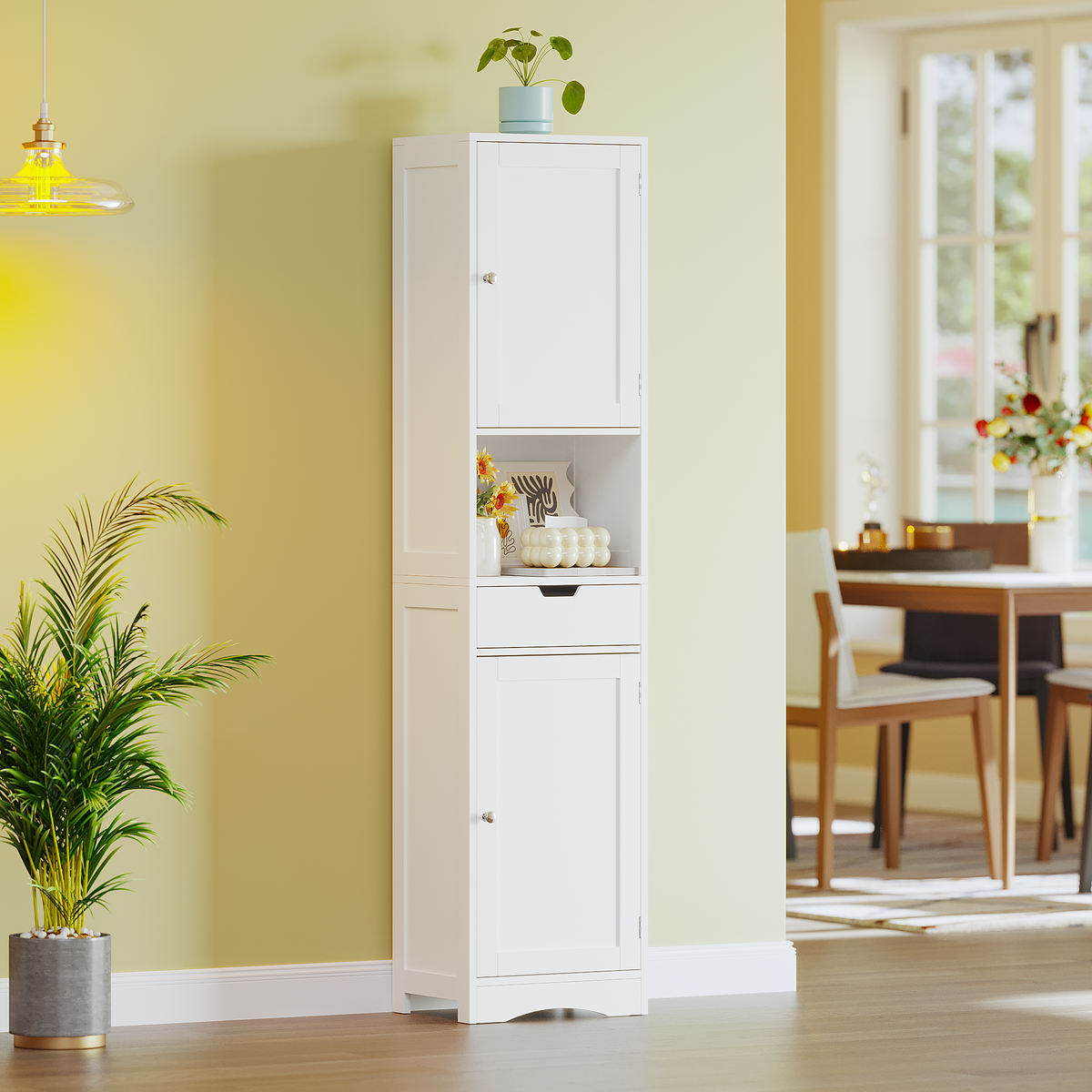 Tall Bathroom Storage Cabinet