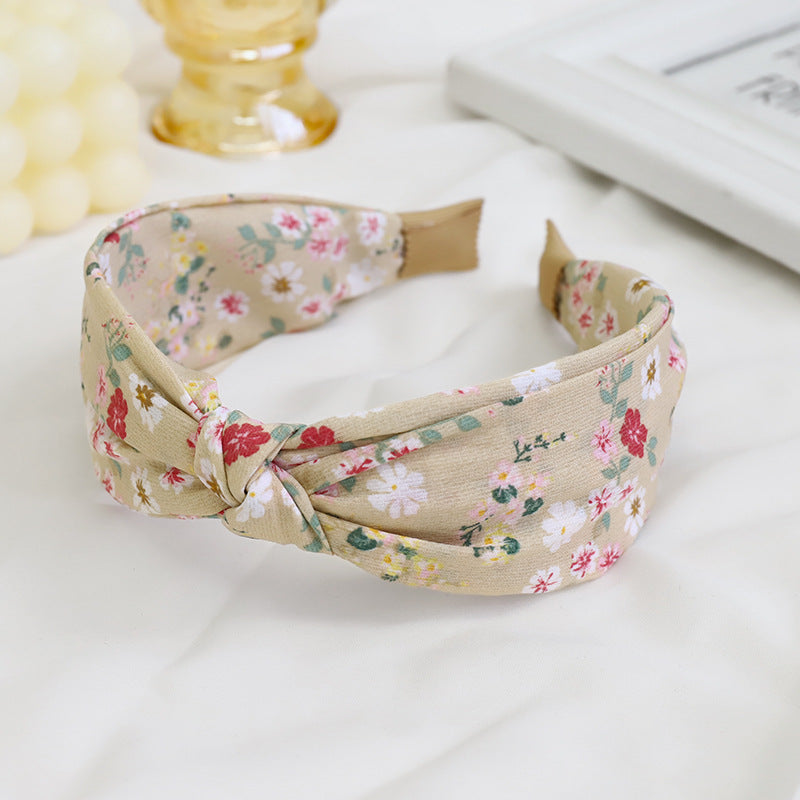 Floral Print Fabric Headband