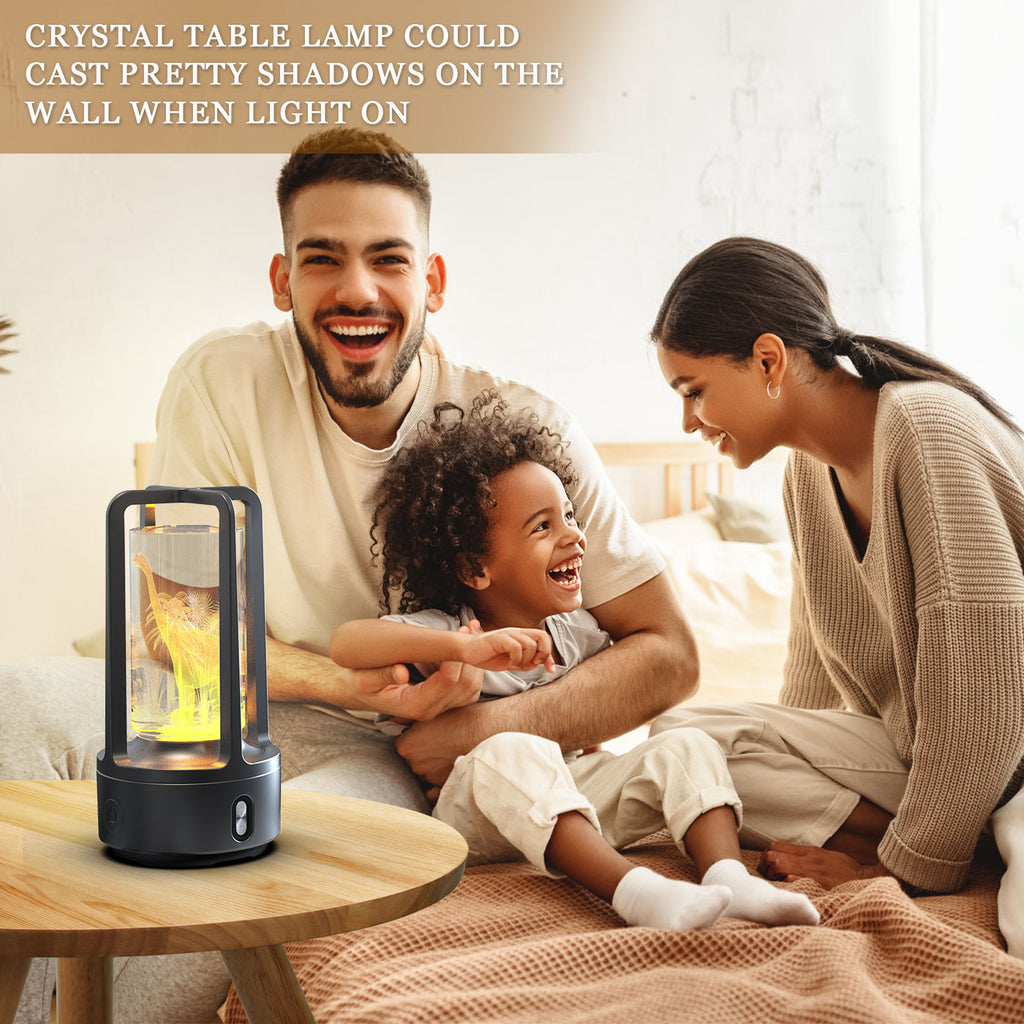 Acrylic Night Lamp & Bluetooth Speaker