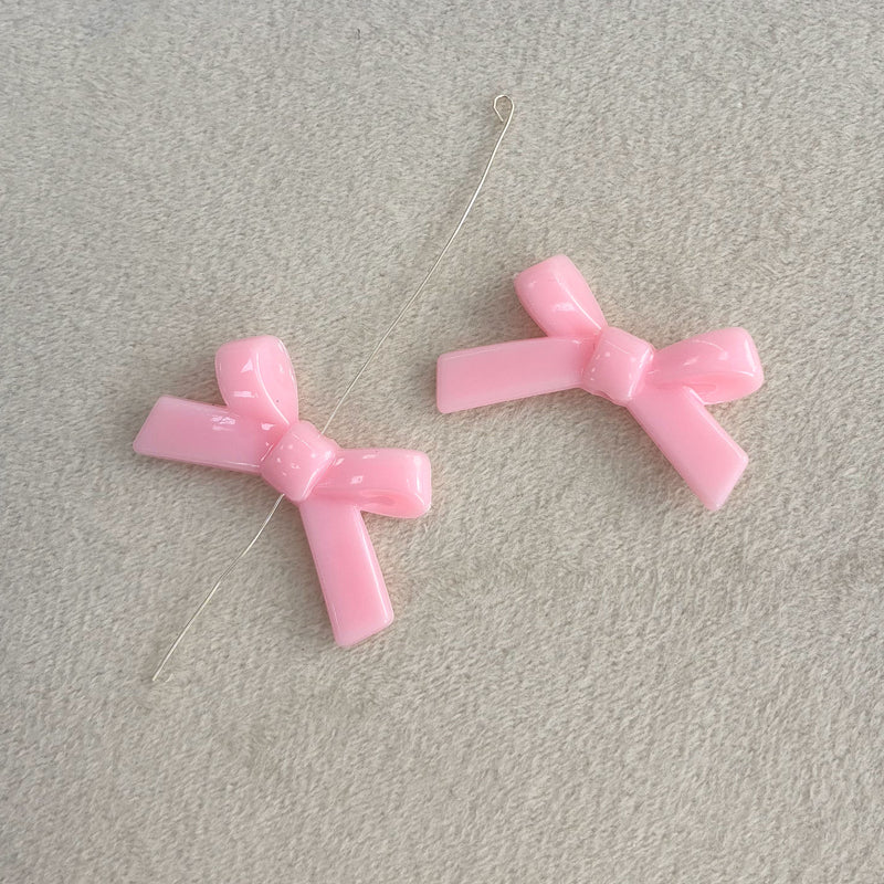 Acrylic Bow Spacer Beads