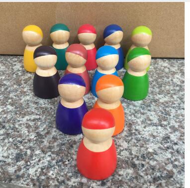 Wooden Rainbow Stacker