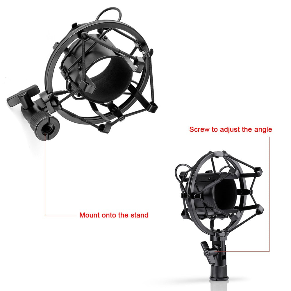 Studio Condenser Microphone Kit with Shock Mount