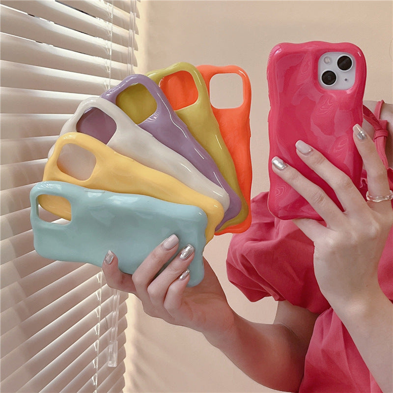 Macaron Candy-Color Case with Stand