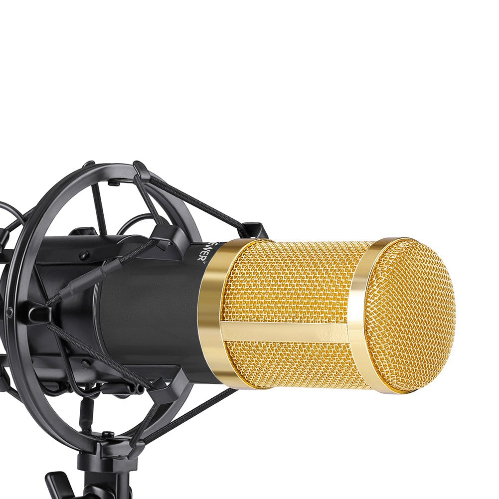 Studio Condenser Microphone Kit with Shock Mount