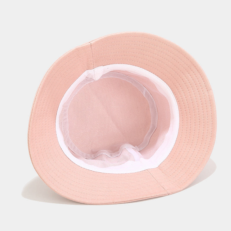 Two-Tone Cotton Bucket Hat