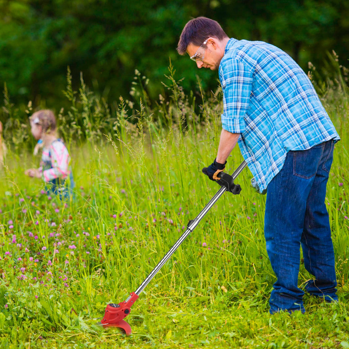 Cordless Telescopic Weed Trimmer