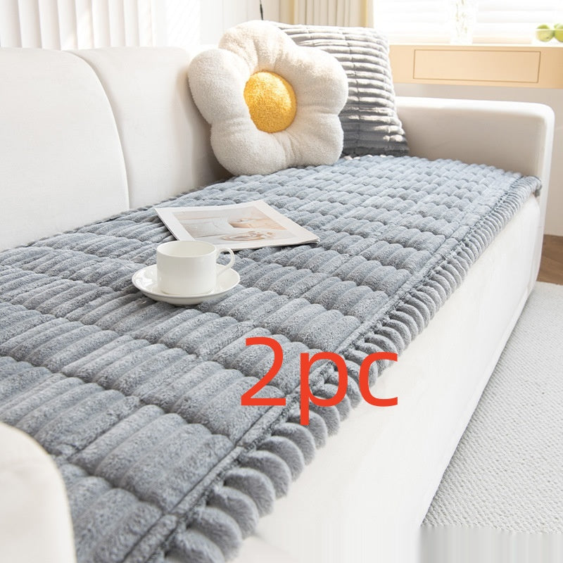 Corduroy Non-Slip Sofa Cushion Cover
