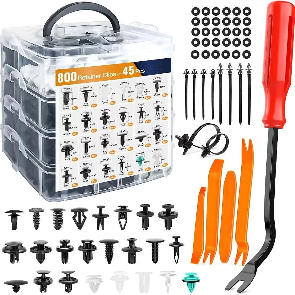 Car Bumper Clip Assortment Kit