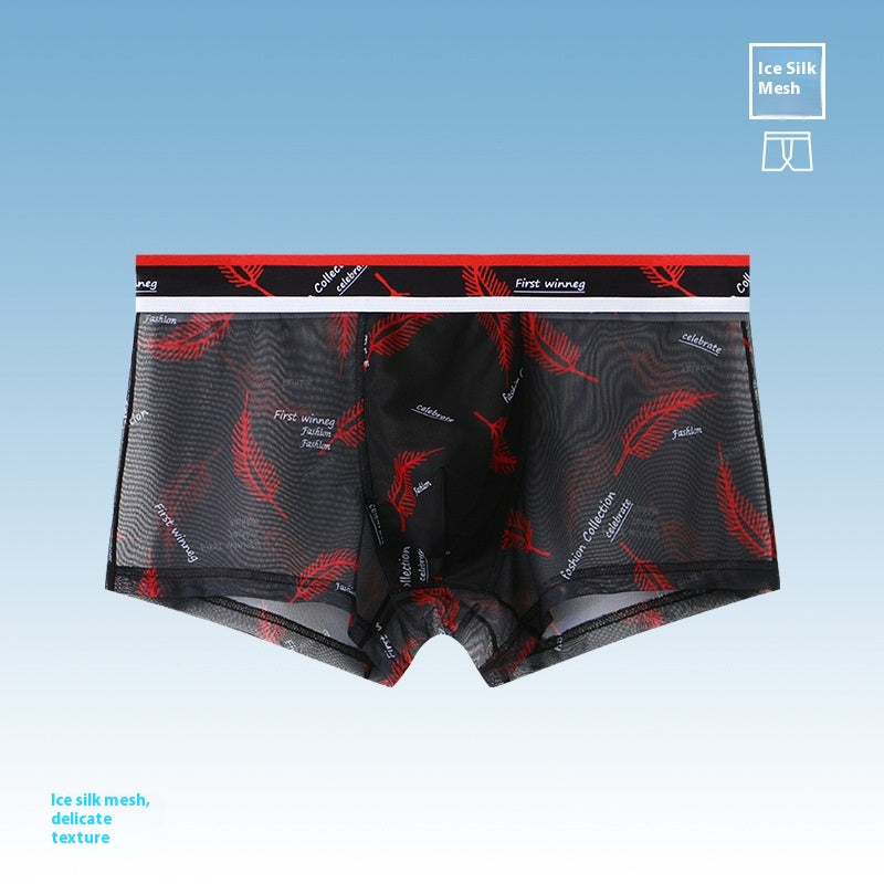 Men's Breathable Mesh Boxer Briefs
