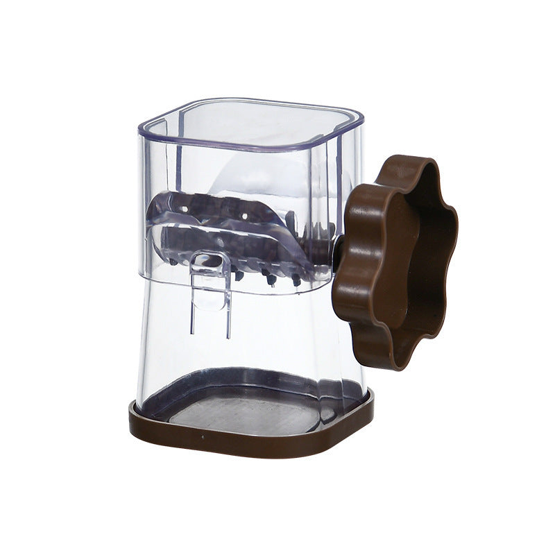 Hand-Crank Nut & Chocolate Grater