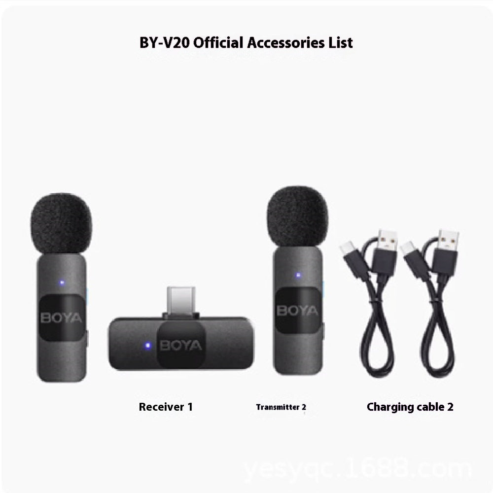Wireless Clip-On Microphone