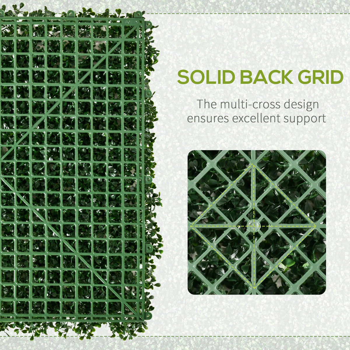 Artificial Grass Tiles (12 pcs)