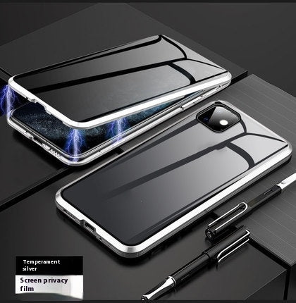 Magnetic Privacy Glass iPhone Case