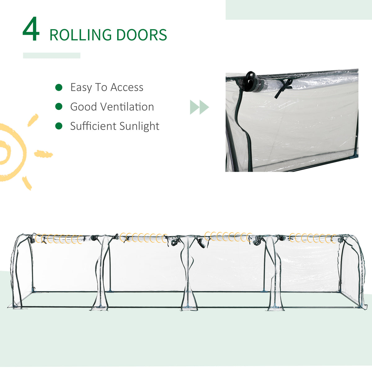 Portable Tunnel Greenhouse