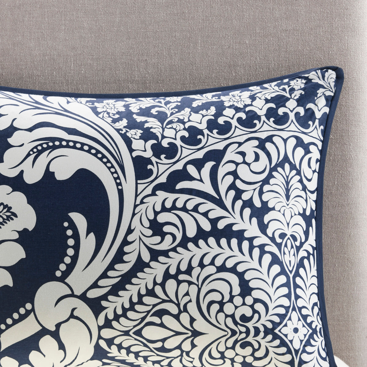 7-Piece Printed Cotton Comforter Set (King)