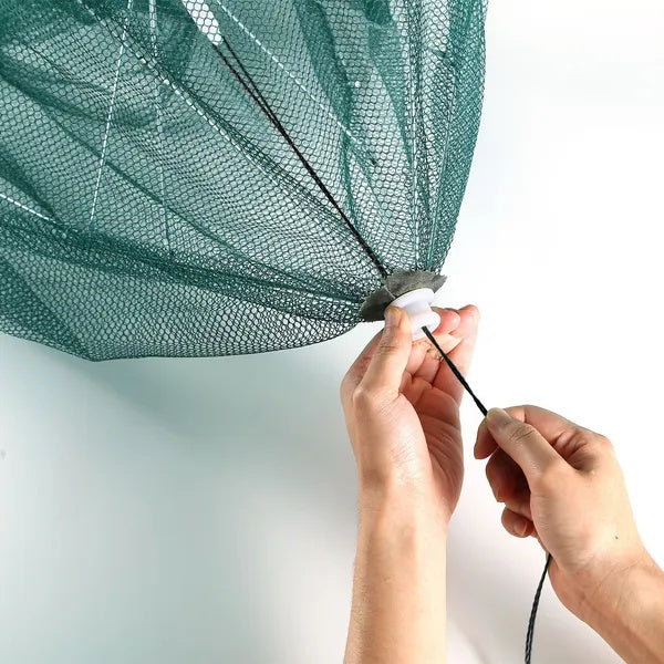 Folding Fish & Crab Trap Net